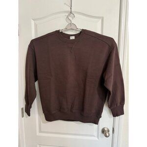 Women's Aerie OFFLINE Brown Oversized Fit Sweatshirt L